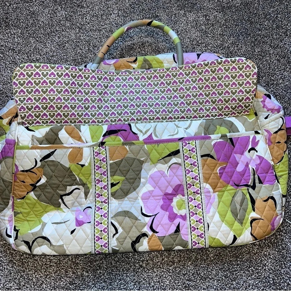 Vera Bradley Grand Weekender Travel Bag Portobello Road - Picture 4 of 7